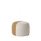 Pearl Grey / Olive Dainty Pouf by Warm Nordic 2