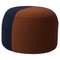Sprinkles Rusty / Midnight Blue Dainty Mosaic Pouf by Warm Nordic 1