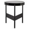 Two Black Alwa Side Table by Pulpo 1