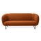 Terracotta Caper 3 Seater Sofa with Stitches by Warm Nordic 2