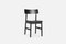 Silla de comedor Pause 2.0 en negro con asiento de cuero de Kasper Nyman, Imagen 2
