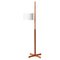 White and Cherry Wood TMM Floor Lamp by Miguel Milá 1