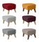 Grey, Natural Oak Raf Simons Vidar 3 My Own Chair Footstool from By Lassen, Set of 4 4