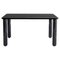 Medium Black Wood and Black Marble Sunday Dining Table by Jean-Baptiste Souletie 1