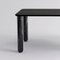 Medium Black Wood and Black Marble Sunday Dining Table by Jean-Baptiste Souletie 3