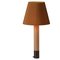 Bronze and Mustard Basic M1 Table Lamp by Santiago Roqueta for Santa & Cole 1