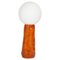 Mittelgroße weiße Kokeshi Acetato Terrakotta Stehlampe von Pulpo 1