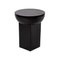 High Black Mila Side Table by Pulpo 2