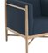 Angel Blue Natural Beech Wood Loka Lounge Armchair by Colé Italia, Image 5