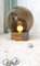 Lampadaire Boule Haut Transparent Opalin Blanc par Pulpo 14