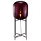 Aubergine Black Oda in Between Floor Lamp by Pulpo 1