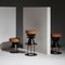 Medium Black Tembo Stool by Note Design Studio, Set of 4 4