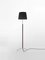 Black and Chrome Pie De Salón G3 Floor Lamp by Jaume Sans 2