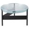 Big Transparent Black Alwa Two Coffee Table by Pulpo 1