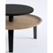 Tables Basses Secreto 60 Forville Noires par Colé Italia, Set de 2 3