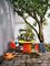 Orange Rose Caribe Dining Chair by Sebastian Herkner, Set of 2, Image 9