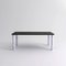 Extra Large Black Wood and White Marble Sunday Dining Table by Jean-Baptiste Souletie 2
