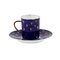 Porcelain Tea Cup & Saucer with Image of Empress Josephine, Set of 2 2