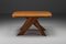 Solid Elm Model T35b Dining Table by Pierre Chapo, France, 1960s, Image 2