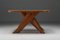 Solid Elm Model T35b Dining Table by Pierre Chapo, France, 1960s 3