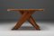 Solid Elm Model T35b Dining Table by Pierre Chapo, France, 1960s, Image 3