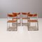 Italian Folding Chairs by Fontoni & Geraci for Interlübke, Set of 4, Image 1