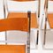 Italian Folding Chairs by Fontoni & Geraci for Interlübke, Set of 4 5