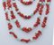 Multi-Strand Coral and Turquoise Necklace 2