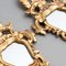 Antique Gold Cornucopia Mirrors, 1800s, Set of 2 11