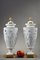 Porcelain Bisque and Gilt Vases, Louis XVI Style, Set of 2 2