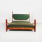 Letto L12 Mid-Century in legno e tessuto di Fulvio Raboni, Italia, 1959, Immagine 2