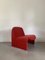 Alky Chair in Red by Giancarlo Piretti 4