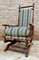 Spanish Rocking Chairs in Carved Walnut, 1960, Set of 2, Image 2