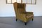 Fauteuil à Oreilles Mid-Century en Cuir par Georg Thams, 1960s 2