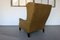 Fauteuil à Oreilles Mid-Century en Cuir par Georg Thams, 1960s 7