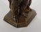 Child Led by an Angel, 1900, Patinated Bronze Sculpture 14