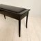 Art Deco Ebonized Piano Bench in Black with Leather Lid, 1925 3