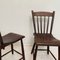 French Brown Wabi-Sabi Chairs from Ulme, 1830, Set of 2 15