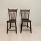 French Brown Wabi-Sabi Chairs from Ulme, 1830, Set of 2, Image 1