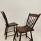 French Brown Wabi-Sabi Chairs from Ulme, 1830, Set of 2 12