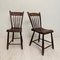 French Brown Wabi-Sabi Chairs from Ulme, 1830, Set of 2, Image 6