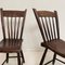Französische Braune Wabi-Sabi Stühle von Ulme, 1830, 2er Set 5