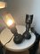 Lampes de Bureau Modèle P600 Noires par Gino Sarfatti pour Arteluce, Set de 2 8