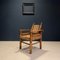 Vintage Armchair in Wood and Rope by Charles Dudouyt, Image 2