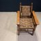 Vintage Armchair in Wood and Rope by Charles Dudouyt 7
