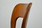 Plywood Dining Chairs, 1970s, Set of 4 9