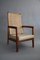 Mid-Century Modern Lounge Chairs in Wood and Cane, Set of 2 10