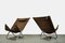 Foldable Canvas Model X75-4 Lounge Chairs by Borge Lindau & Bo Lindekrantz for Lammhults, Sweden, 1970s, Set of 2 2