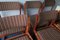 Danish Teak Dining Chairs With Leather Straps from KS Møbler, Set of 6 2