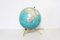 Beleuchteter französischer Vintage Globus aus Glas von Taride, 1965 3